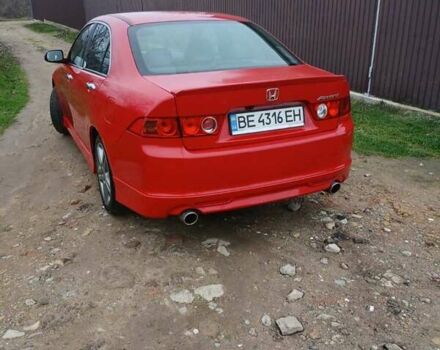Красный Хонда Аккорд, объемом двигателя 2.35 л и пробегом 256 тыс. км за 6200 $, фото 8 на Automoto.ua
