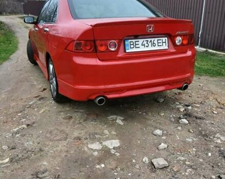 Красный Хонда Аккорд, объемом двигателя 2.35 л и пробегом 256 тыс. км за 6200 $, фото 7 на Automoto.ua