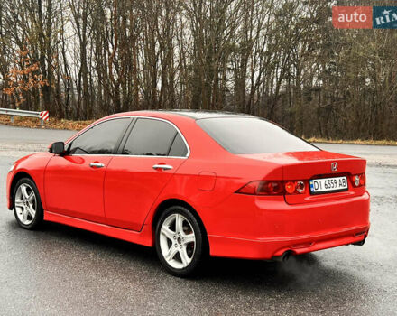 Червоний Хонда Аккорд, об'ємом двигуна 2.4 л та пробігом 312 тис. км за 5999 $, фото 10 на Automoto.ua