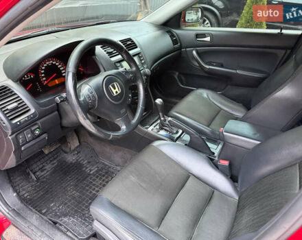 Красный Хонда Аккорд, объемом двигателя 2 л и пробегом 217 тыс. км за 4799 $, фото 6 на Automoto.ua