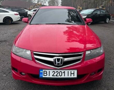 Красный Хонда Аккорд, объемом двигателя 2 л и пробегом 210 тыс. км за 5150 $, фото 1 на Automoto.ua