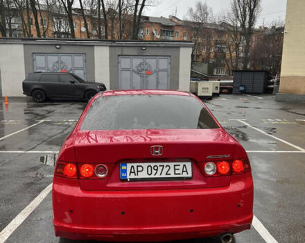 Красный Хонда Аккорд, объемом двигателя 2 л и пробегом 217 тыс. км за 4799 $, фото 4 на Automoto.ua