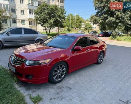 Красный Хонда Аккорд, объемом двигателя 2.4 л и пробегом 223 тыс. км за 9200 $, фото 1 на Automoto.ua