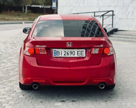 Красный Хонда Аккорд, объемом двигателя 2.4 л и пробегом 146 тыс. км за 8800 $, фото 6 на Automoto.ua