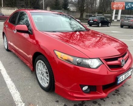Красный Хонда Аккорд, объемом двигателя 2.4 л и пробегом 218 тыс. км за 9300 $, фото 7 на Automoto.ua