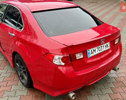 Красный Хонда Аккорд, объемом двигателя 2.4 л и пробегом 262 тыс. км за 8200 $, фото 5 на Automoto.ua