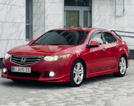 Красный Хонда Аккорд, объемом двигателя 2.4 л и пробегом 146 тыс. км за 8800 $, фото 3 на Automoto.ua