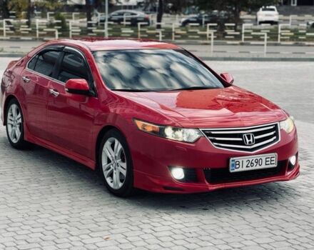 Красный Хонда Аккорд, объемом двигателя 2.4 л и пробегом 146 тыс. км за 8800 $, фото 4 на Automoto.ua