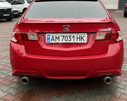 Красный Хонда Аккорд, объемом двигателя 2.4 л и пробегом 262 тыс. км за 8200 $, фото 3 на Automoto.ua