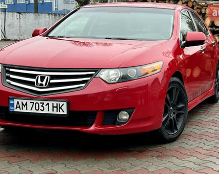 Красный Хонда Аккорд, объемом двигателя 2.4 л и пробегом 262 тыс. км за 8200 $, фото 9 на Automoto.ua