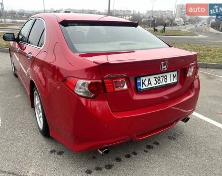 Красный Хонда Аккорд, объемом двигателя 2.4 л и пробегом 218 тыс. км за 9300 $, фото 8 на Automoto.ua