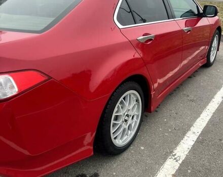 Красный Хонда Аккорд, объемом двигателя 2.4 л и пробегом 218 тыс. км за 9300 $, фото 2 на Automoto.ua