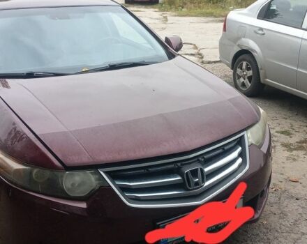 Красный Хонда Аккорд, объемом двигателя 2 л и пробегом 220 тыс. км за 7500 $, фото 4 на Automoto.ua