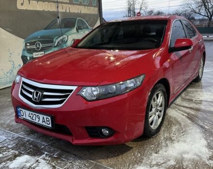 Красный Хонда Аккорд, объемом двигателя 2 л и пробегом 163 тыс. км за 10500 $, фото 12 на Automoto.ua