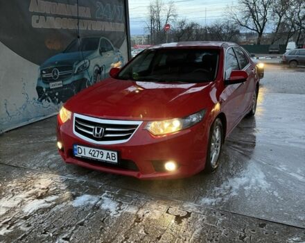 Красный Хонда Аккорд, объемом двигателя 2 л и пробегом 163 тыс. км за 10500 $, фото 4 на Automoto.ua
