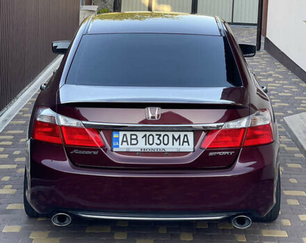 Красный Хонда Аккорд, объемом двигателя 2.4 л и пробегом 205 тыс. км за 12200 $, фото 15 на Automoto.ua