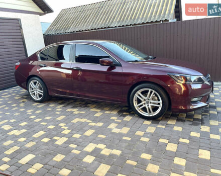 Красный Хонда Аккорд, объемом двигателя 2.4 л и пробегом 205 тыс. км за 12200 $, фото 13 на Automoto.ua