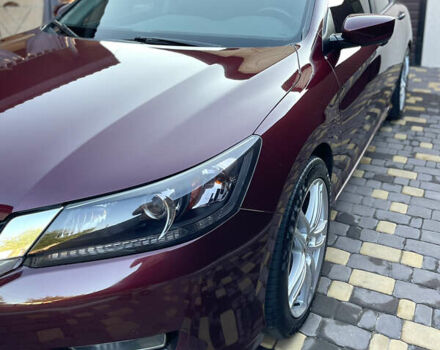 Красный Хонда Аккорд, объемом двигателя 2.4 л и пробегом 205 тыс. км за 12200 $, фото 11 на Automoto.ua