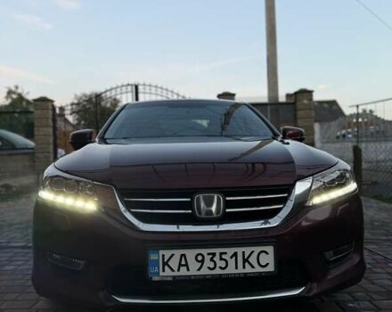 Красный Хонда Аккорд, объемом двигателя 3.5 л и пробегом 208 тыс. км за 16700 $, фото 2 на Automoto.ua