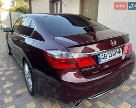 Красный Хонда Аккорд, объемом двигателя 2.4 л и пробегом 205 тыс. км за 12200 $, фото 17 на Automoto.ua