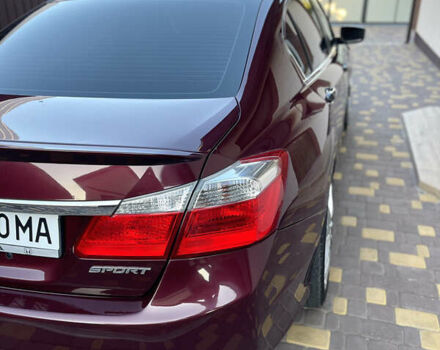 Красный Хонда Аккорд, объемом двигателя 2.4 л и пробегом 205 тыс. км за 12200 $, фото 18 на Automoto.ua