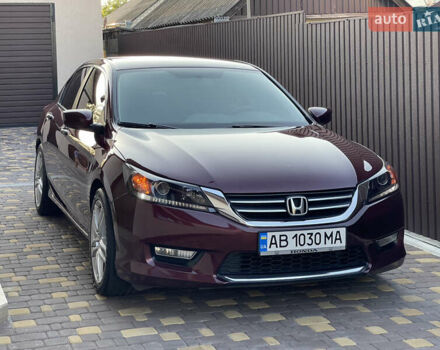 Красный Хонда Аккорд, объемом двигателя 2.4 л и пробегом 205 тыс. км за 12200 $, фото 7 на Automoto.ua