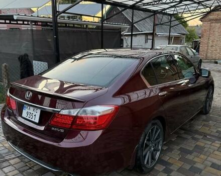Красный Хонда Аккорд, объемом двигателя 3.5 л и пробегом 208 тыс. км за 16700 $, фото 8 на Automoto.ua