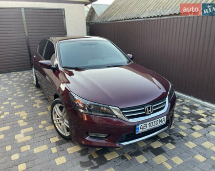 Красный Хонда Аккорд, объемом двигателя 2.4 л и пробегом 205 тыс. км за 12200 $, фото 4 на Automoto.ua
