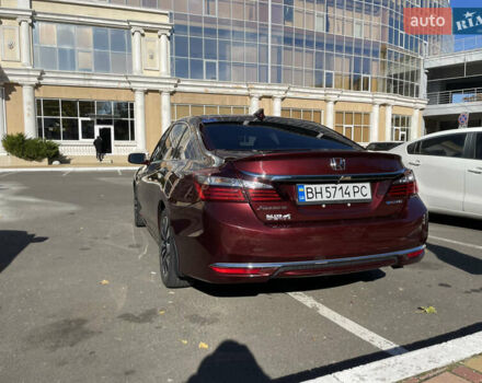 Красный Хонда Аккорд, объемом двигателя 2 л и пробегом 240 тыс. км за 15000 $, фото 8 на Automoto.ua