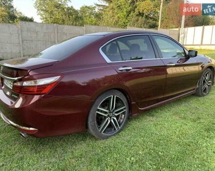 Красный Хонда Аккорд, объемом двигателя 2.4 л и пробегом 90 тыс. км за 15900 $, фото 9 на Automoto.ua