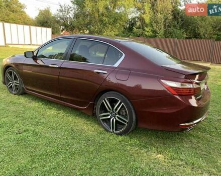 Красный Хонда Аккорд, объемом двигателя 2.4 л и пробегом 90 тыс. км за 15900 $, фото 11 на Automoto.ua