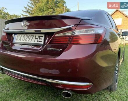 Красный Хонда Аккорд, объемом двигателя 2.4 л и пробегом 90 тыс. км за 15900 $, фото 7 на Automoto.ua