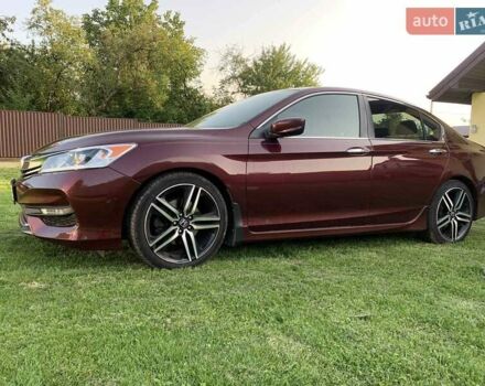 Красный Хонда Аккорд, объемом двигателя 2.4 л и пробегом 90 тыс. км за 15900 $, фото 6 на Automoto.ua