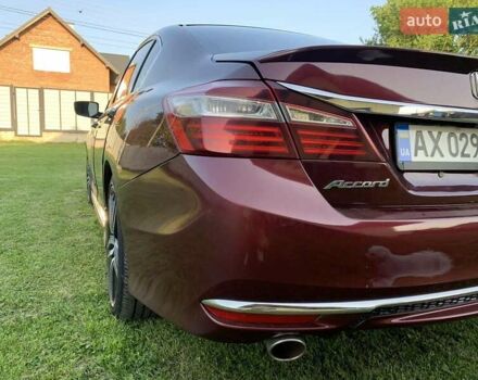 Красный Хонда Аккорд, объемом двигателя 2.4 л и пробегом 90 тыс. км за 15900 $, фото 5 на Automoto.ua