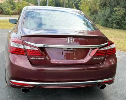 Красный Хонда Аккорд, объемом двигателя 2.4 л и пробегом 64 тыс. км за 9100 $, фото 4 на Automoto.ua