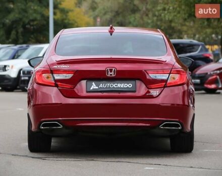 Красный Хонда Аккорд, объемом двигателя 2 л и пробегом 112 тыс. км за 17900 $, фото 5 на Automoto.ua