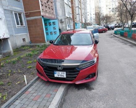 Червоний Хонда Аккорд, об'ємом двигуна 1.5 л та пробігом 75 тис. км за 21000 $, фото 1 на Automoto.ua