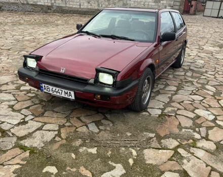 Красный Хонда Аккорд, объемом двигателя 2 л и пробегом 180 тыс. км за 3500 $, фото 1 на Automoto.ua