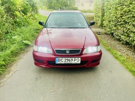 Червоний Хонда Аккорд, об'ємом двигуна 2 л та пробігом 220 тис. км за 1200 $, фото 1 на Automoto.ua