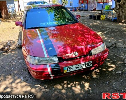 Красный Хонда Аккорд, объемом двигателя 2 л и пробегом 354 тыс. км за 3000 $, фото 1 на Automoto.ua