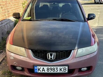 Хонда Аккорд 2004 в Вишневом на Automoto.ua Красный Хонда Аккорд, объемом двигателя 2.4 л и пробегом 330 тыс. км за 3700 $, фото 1 на Automoto.ua