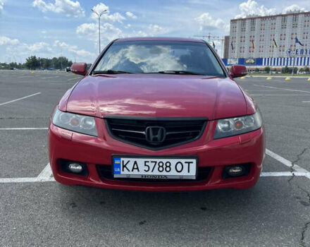 Червоний Хонда Аккорд, об'ємом двигуна 2.4 л та пробігом 247 тис. км за 6499 $, фото 1 на Automoto.ua