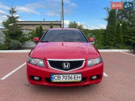 Хонда Аккорд 2005 у Прилуках на Automoto.ua Червоний Хонда Аккорд, об'ємом двигуна 2 л та пробігом 340 тис. км за 5600 $, фото 1 на Automoto.ua