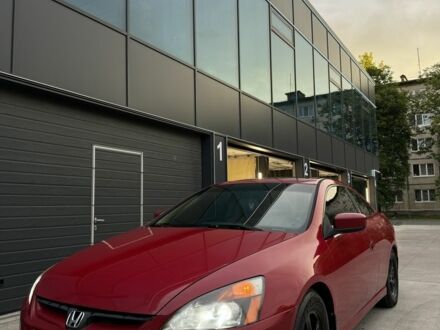 Красный Хонда Аккорд, объемом двигателя 3 л и пробегом 253 тыс. км за 6400 $, фото 1 на Automoto.ua