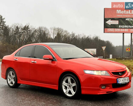 Красный Хонда Аккорд, объемом двигателя 2.4 л и пробегом 312 тыс. км за 5999 $, фото 1 на Automoto.ua