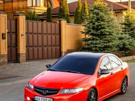 Красный Хонда Аккорд, объемом двигателя 2.4 л и пробегом 364 тыс. км за 7500 $, фото 1 на Automoto.ua