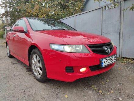 Красный Хонда Аккорд, объемом двигателя 2 л и пробегом 241 тыс. км за 6100 $, фото 1 на Automoto.ua