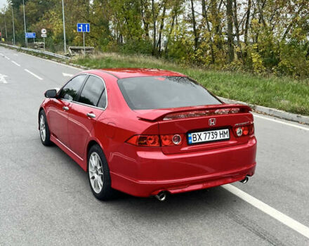 Червоний Хонда Аккорд, об'ємом двигуна 2.4 л та пробігом 304 тис. км за 6800 $, фото 1 на Automoto.ua