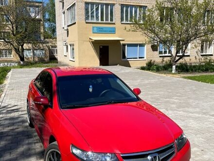 Хонда Аккорд 2007 в Подольск (Котовск) на Automoto.ua Красный Хонда Аккорд, объемом двигателя 2 л и пробегом 228 тыс. км за 6200 $, фото 1 на Automoto.ua