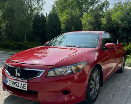 Червоний Хонда Аккорд, об'ємом двигуна 2.4 л та пробігом 215 тис. км за 8350 $, фото 1 на Automoto.ua